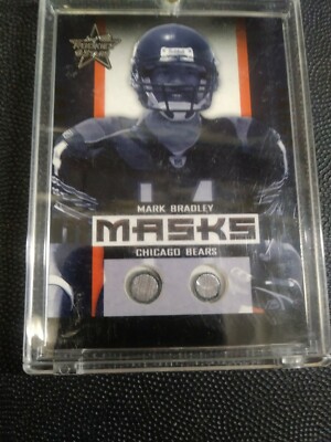 2005 Rookies & Stars Mark Bradley Masks /325 Chicago Bears Football