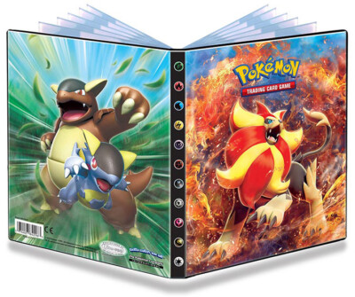 Pokemon TCG: FLASHFIRE Pyroar Kangaskhan 4-Pocket Portfolio Trading Card Album