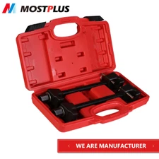Set of Coil Spring Compressor Tool Kit For MacPherson Struts 300mm w/Detent Pins