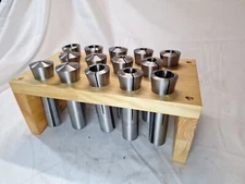 14 Piece, 1/16 to 7/8" Capacity, R8 Collet Set Increments of 1/16"