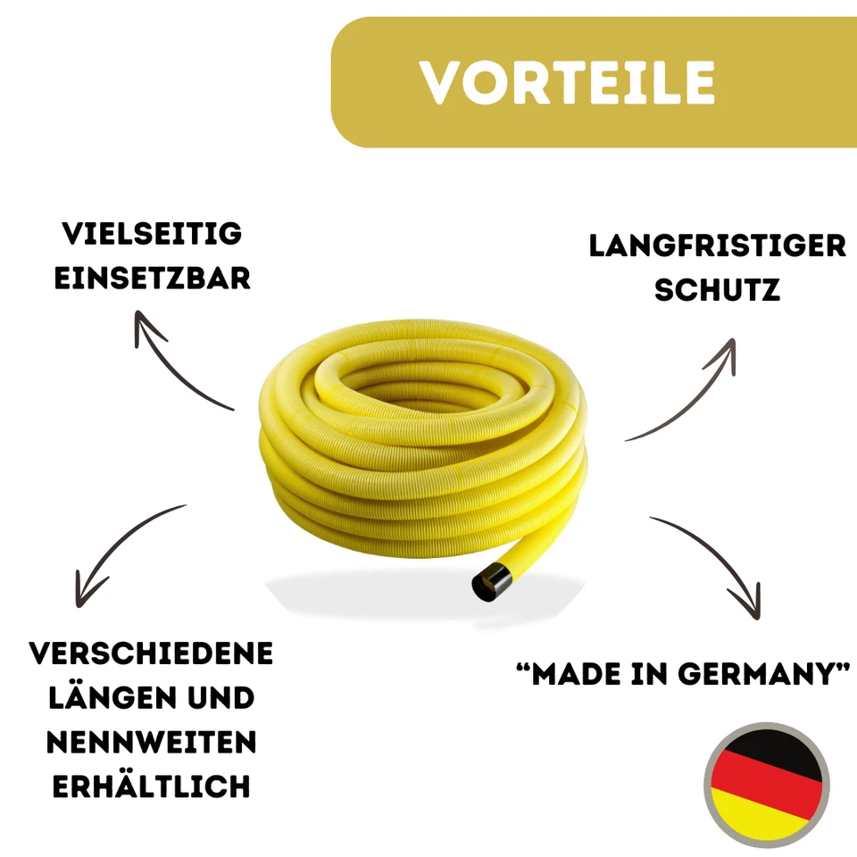 Drainage Drainagerohr PVC-U Dränrohr Effektive Entwässerung DN100 DN80 DN65 DN50 - Bild 2 von 4