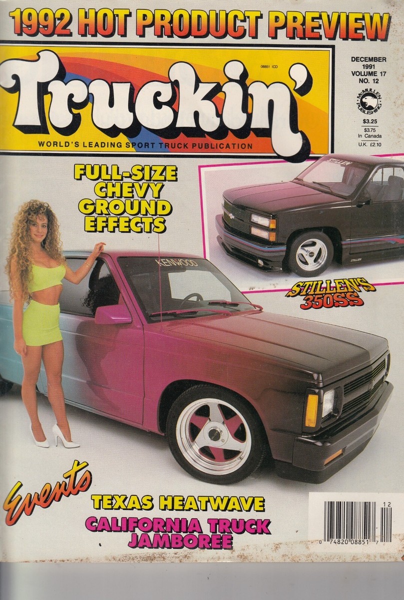 Truckin Magazine-Dec 1991-----10 | eBay