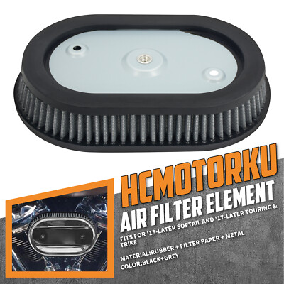 Air Filter Gray Element Replacement For Harley M8 Softail 18-23 Touring 17-2023