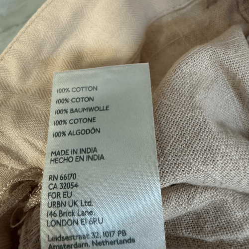 Free People Say So Trouser Shorts 100% cotton Beige Pleated Oversized size 0 - Picture 9 of 9