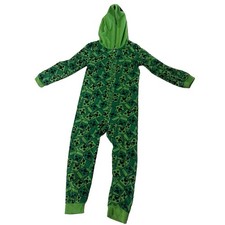 kids pajamas Minecraft Creeper Fleece / Halloween Costume