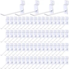100 Pack Slatwall Hooks Slatwall Accessories Slat Wall Hanging Pegboard Hange...
