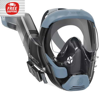Seaview 180 V3 Full Face Snorkel Mask Adult- SeaGlass Large