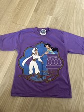 VTG Disney's Aladdin Shirt Size Toddler Kids 5-5x 90s RARE