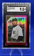 MARIANO RIVERA 2022 Topps Gallery SSP RED Foil - NY Yankees HOFer 3/5 - SGC 9.5
