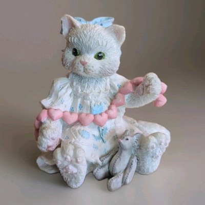 Calico Kittens 1992 A Good Friend Warms The Heart Mini Figur Sammlerstück 