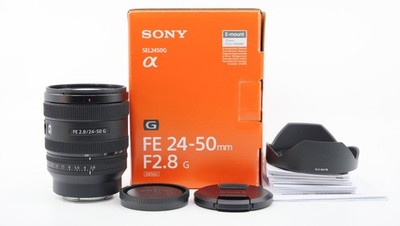 Sehr gut! - Sony FE 24-50 mm F2.8 G (SEL2450G) Vollformat Zoom Objektiv E-Mount