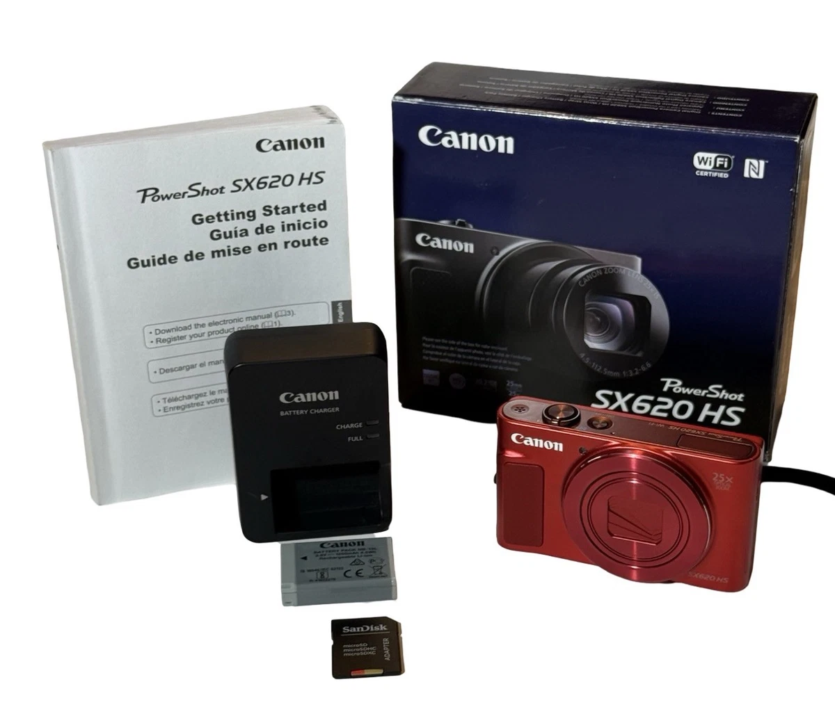 Preços baixos em Câmeras digitais Canon PowerShot SX620 HS | eBay