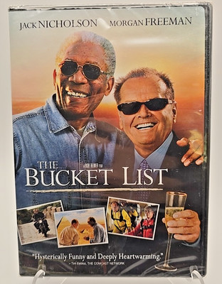 The Bucket List DVD 2007 Jack Nicholson & Morgan Freema NEW Factory Sealed