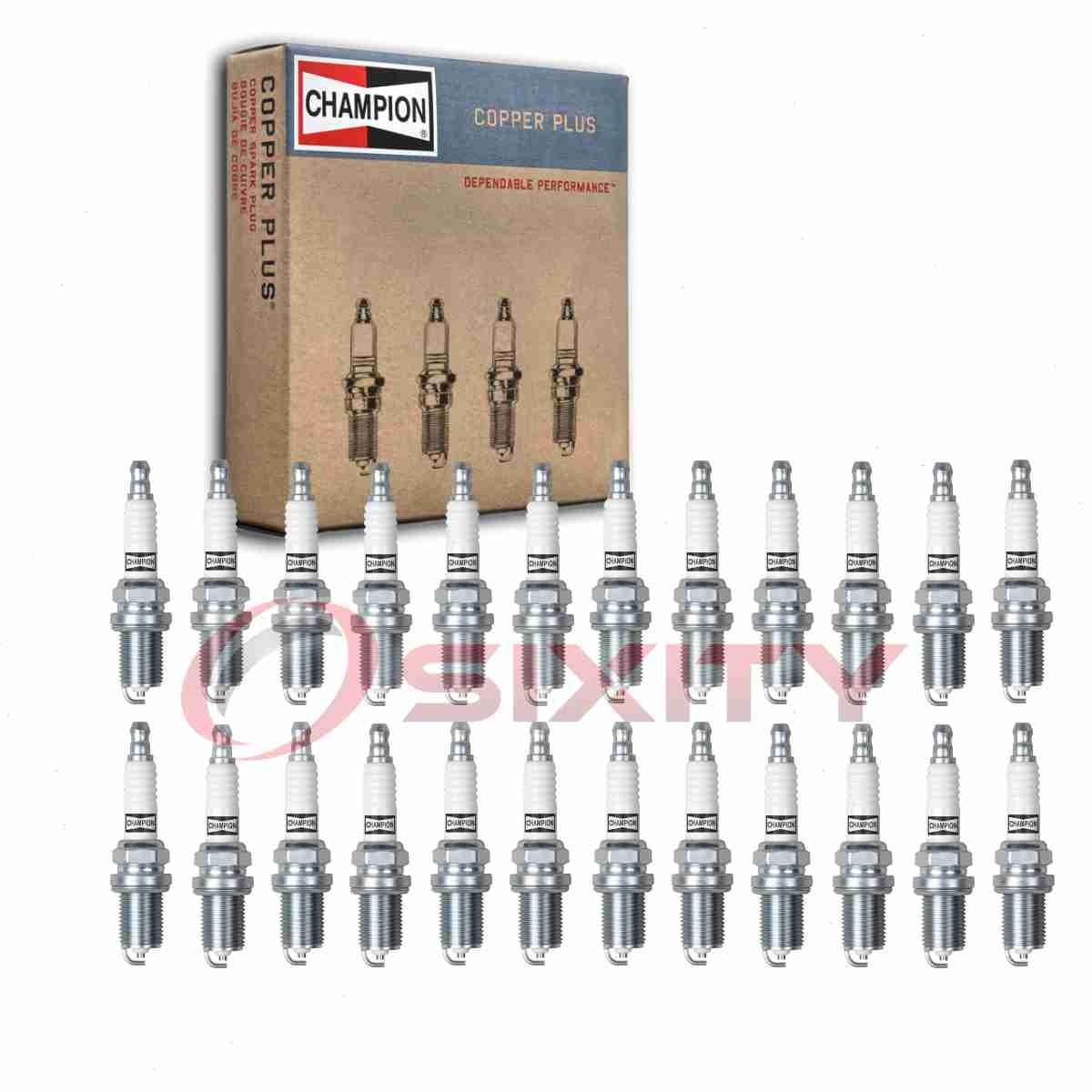 24 pc Champion Copper Plus Spark Plugs for 2003-2012 Maybach 57 5.5L 6.0L gb