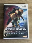 Metroid Prime 3 Corruption - Nintendo Wii - Game And Manual - Tested