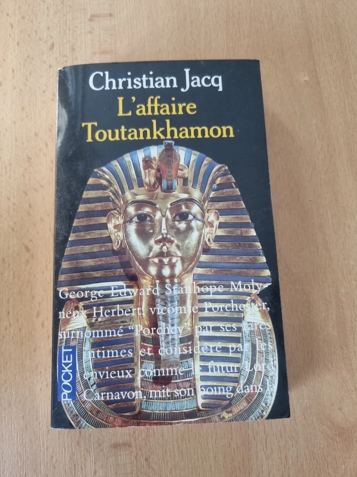 Livre L'affaire Toutankhamon Christian Jacq - Photo 1/1