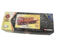 Corgi 1/50 - ERF V 8 Wheel Platform Lorry + Pallet Load BRS Diecast Model Truck