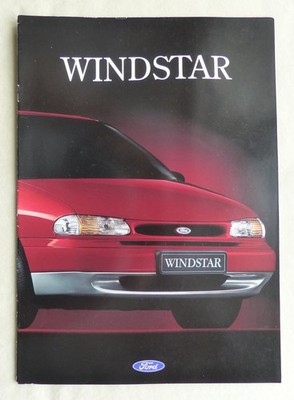 Ford Windstar 3.0 V6 MJ 1995 - Prospekt Brochure 03.1995