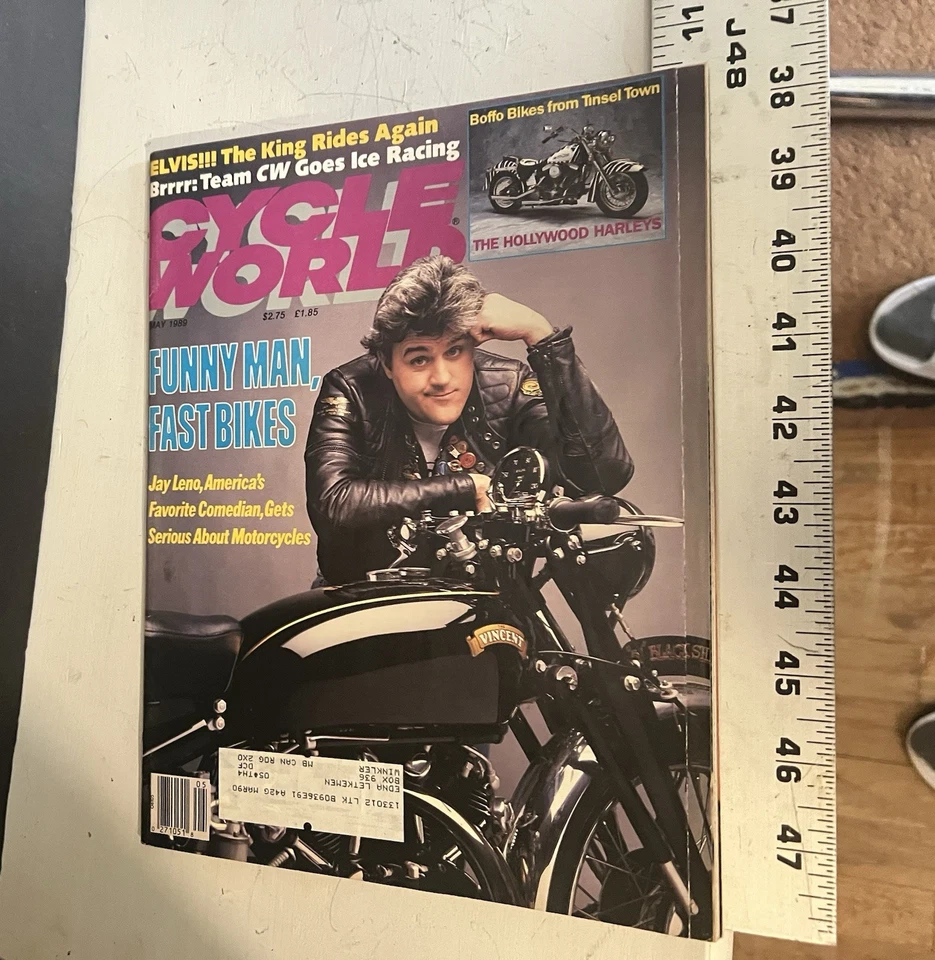 Cycle World Magazine May 1989 Vol 28 No 5 Jay Leno And Hollywood Harleys￼ - Image 3 of 4