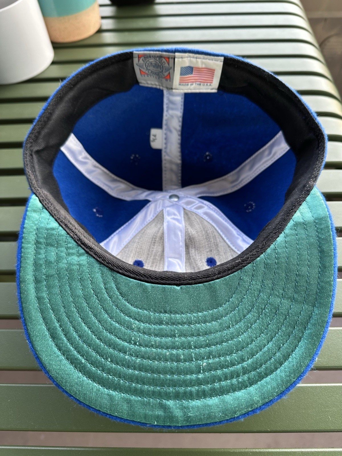 Ebbets Field Flannels Wool Fitted Baseball Cap Ha… - image 6