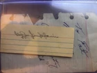 Gen James Gavin Jumpin Jim 82nd Airborne World War 2 WWII signed cut