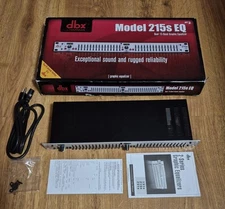 DBX 215s 15-Band Dual Channel Graphic Equalizer Switchable ±6 or ±15 dB US Stock