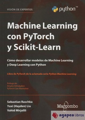 Machine Learning Con Pytorch y Scikit-learn. NUEVO. ENVÍO URGENTE (Librería Agap