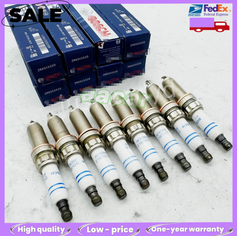 8Pcs Spark Plugs ZR6SII3320 For A0041598103 Mercedes Benz SL550 G63 GLE350 S550