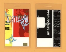 Metallica Laminated Backstage Pass - 1996 Poor Touring Tour - ERROR