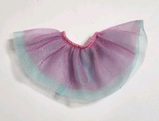 BARBIE SKIRT TUTU BALLET BALLERINA PINK BLUE SHEER DANCE FASHION DOLL CLOTHES