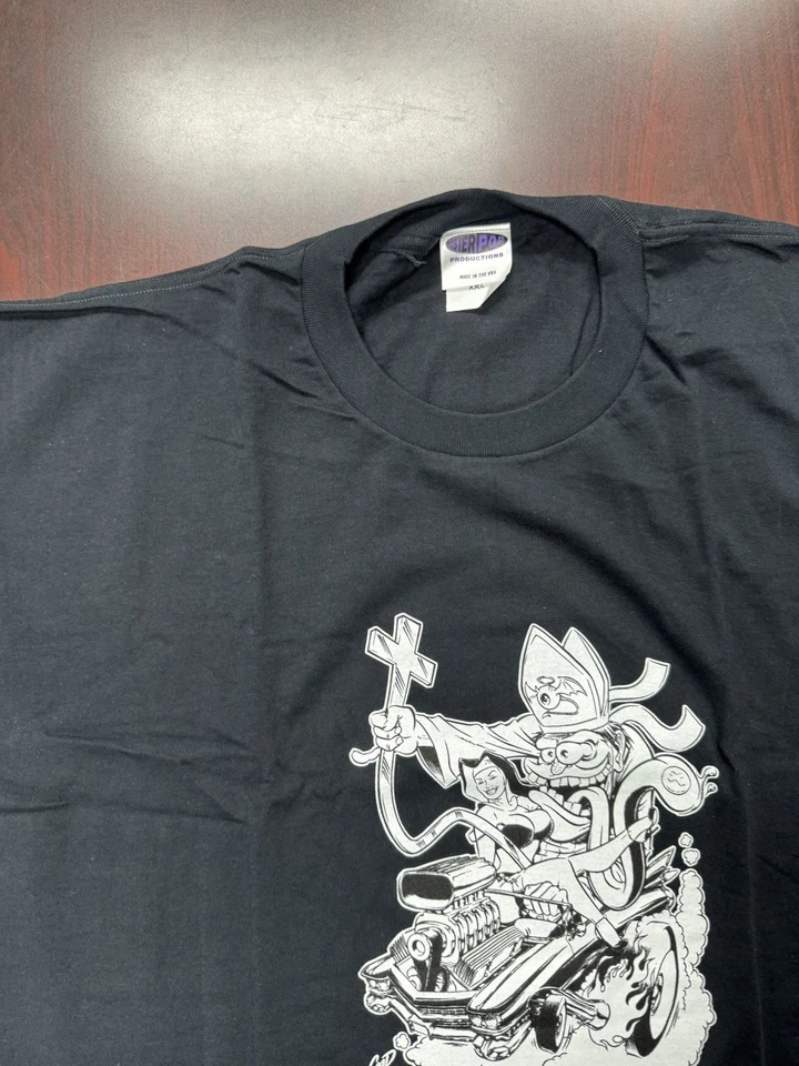 CAMISETA POP CARTEL MÓVIL COOP DEVIL PAPE PARA HOMBRE TALLA XXL HECHA EN EE. UU. De colección Foto 3 de 4