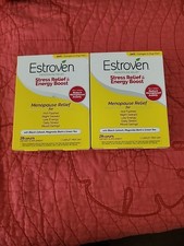 (2PACK) Estroven Stress Relief Energy Boost Supplement 12/26