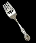 Reed & Barton Sterling Silver  BURGUNDY 8" Cold Meat Fork No Mono EXLNT Cond.