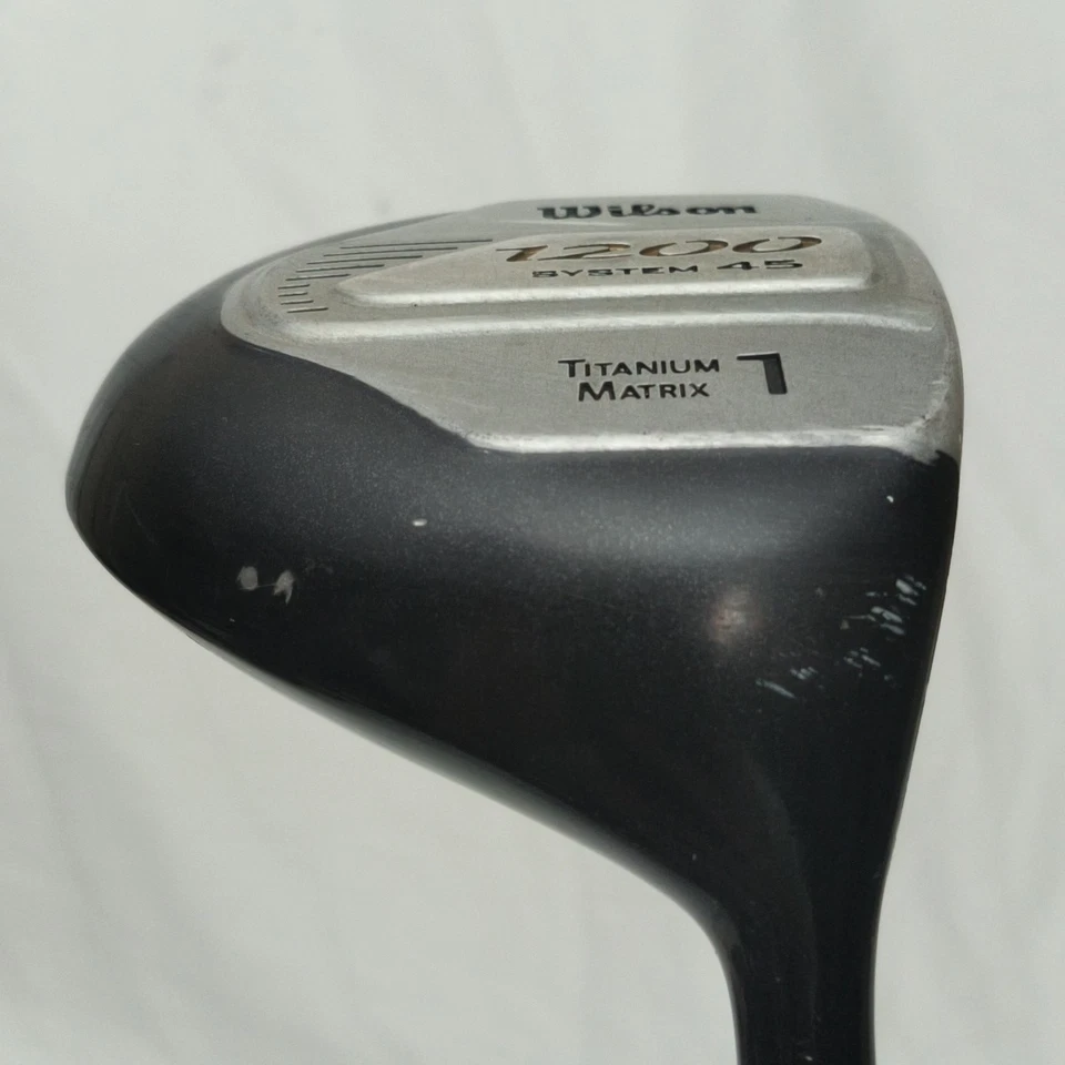 Raro Club de Golf Wilson 1200 System 45 Titanium Matrix 1 Driver 45" Foto 3 de 4