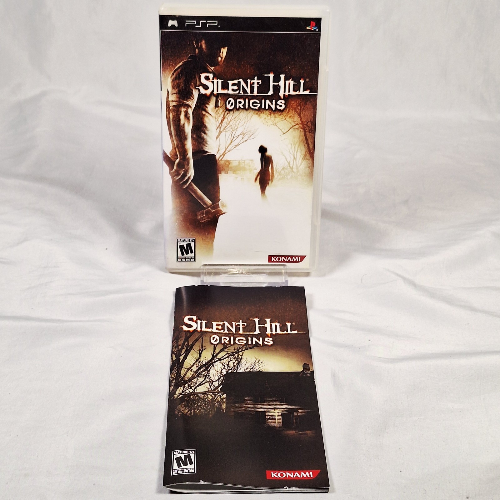 NO GAME Silent Hill Origins (Sony PSP) US Version Case And Manual Only - NO GAME