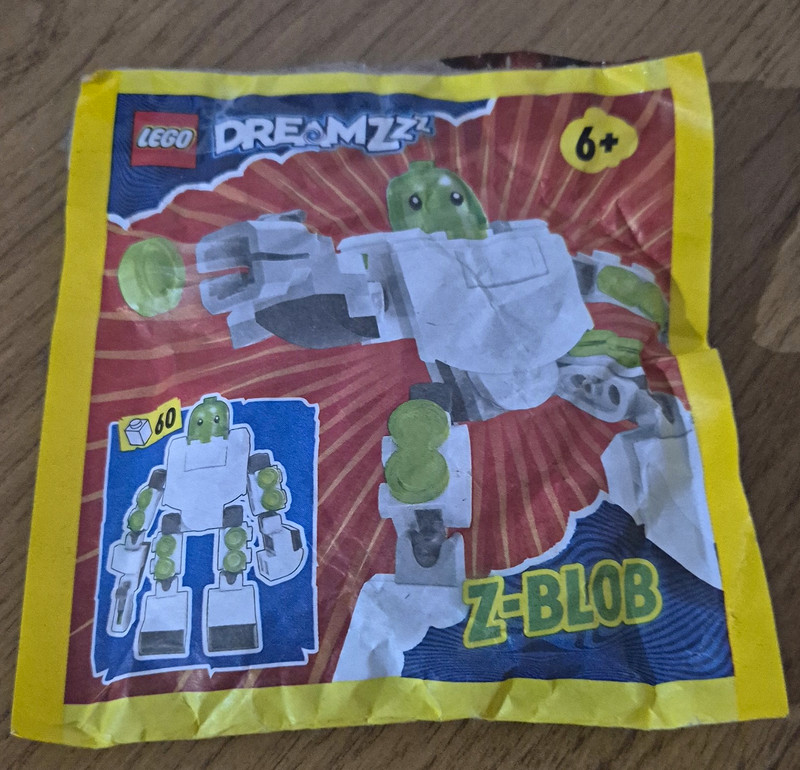 LEGO DREAMZzz Z-Blob 552403 Complete Set 60 Pieces  2024
