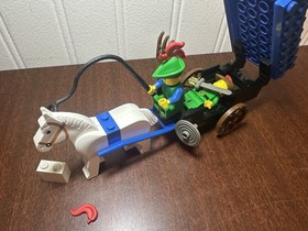 Lego Castle 1877 Crusaders Cart Smugglers Complete Vintage No Instructions/box