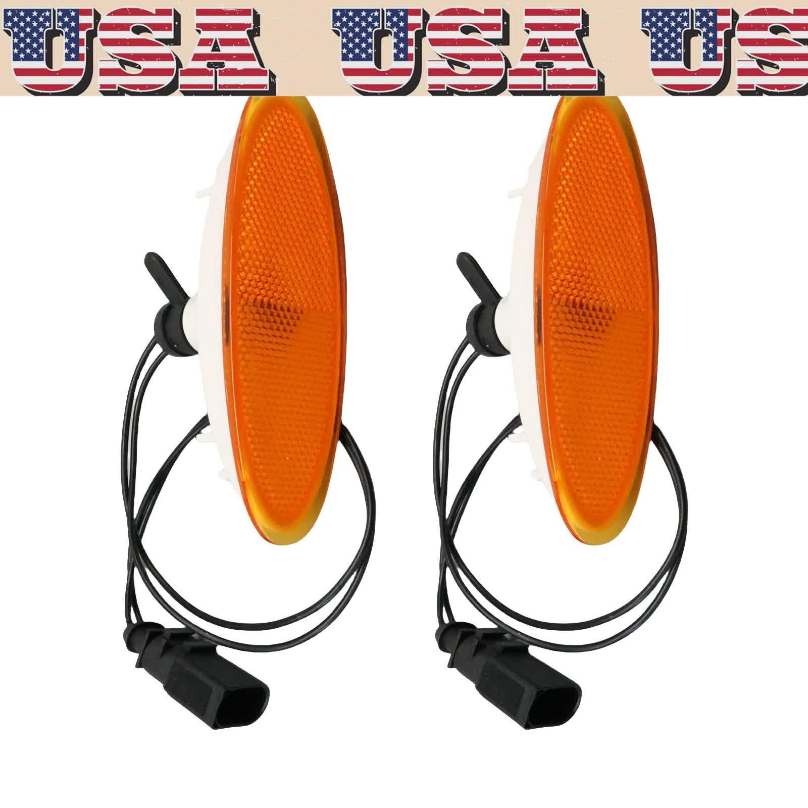 Front Bumper Left+Right Side Marker Light for Bentley Continental GT GTC 04-11