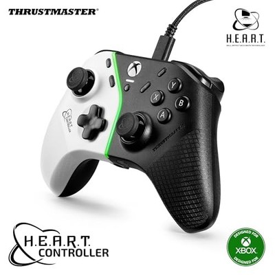 THRUSTMASTER HEART CONTROLLER GAMEPAD H.E.A.R.T. ANTI-DRIFT TECHNOLOGY - BLACK