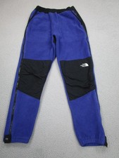 Vintage The North Face Pants Mens Large Blue Fleece Snow Ski Zip USA Made