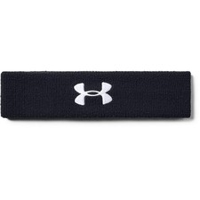 Under Armour Mens Performance Sports Athletic Headband Black White One Size