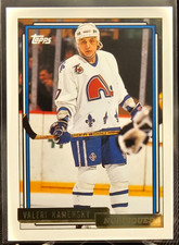 1992-93 Topps Gold Valeri Kamensky #53 Quebec Nordiques