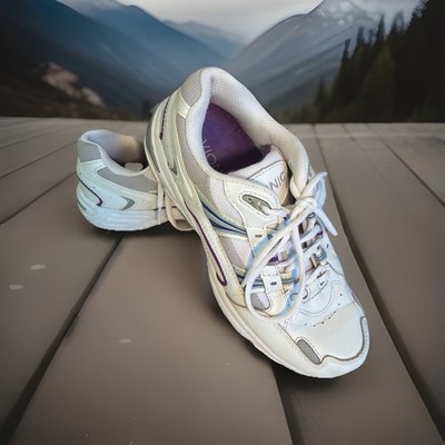 Vionic Shoe Women 7.5 Walker Lace Up  Performance run work sneaker comfort white