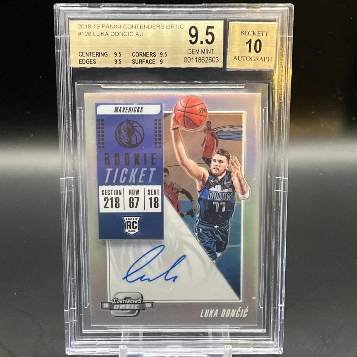 2018-19 Panini Contenders Optic - Luka Dončić #128 for sale | eBay