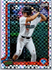 2025 Topps Pro Debut - Chrome Casey Cook #PDC-188 (RC) X-Fractor