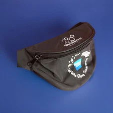 Disney Amex Vintage 2000 Mickey Ears White Glove Treatment Fanny Pack