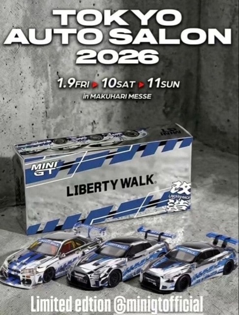 MINI GT LIBERTY WALK 特別ボックス 1/64 MINI GT Liberty walk Project Special Box FF-R Collection Tokyo ミニカー