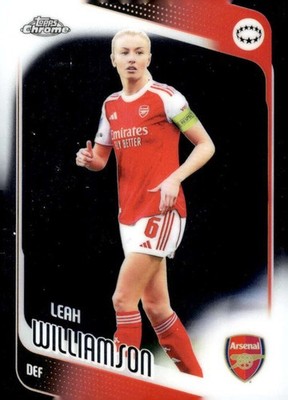 LEAH WILLIAMSON 2025-26 Topps Chrome UEFA Womens Champions #4  ID:173574