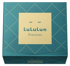 LuLuLun Precious Pack VERDE 32-Pack Hoja Mascarilla Paquete Facial Gran Capacidad Reafirmante