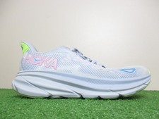 Hoka Clifton 9 Womens Size 10.5 Medium B Gull Sea Ice Sneakers 1127896 GLLS